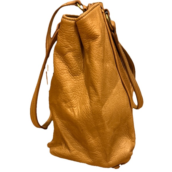 American Leather Co. Coastal Grandma Scandi Val Glove Patina Leather Satchel - Picture 2 of 7